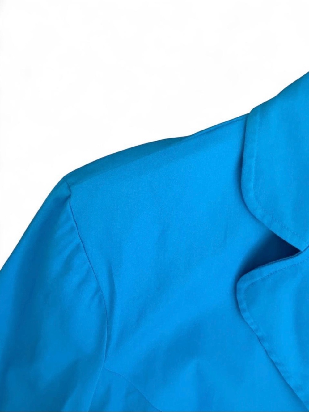 Notations Teal Two-Button Women's Blazer - Picture 2 of 4